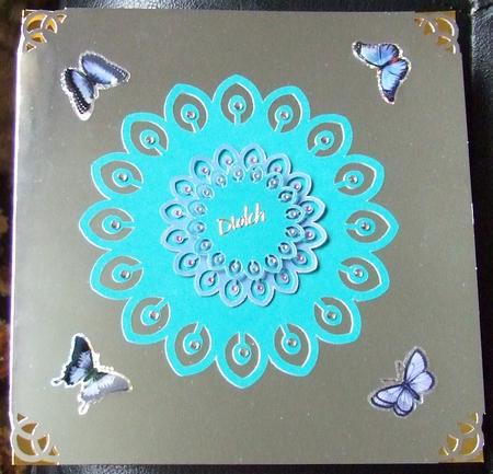 Peacock Flowers by GWYNETH GEORGE
