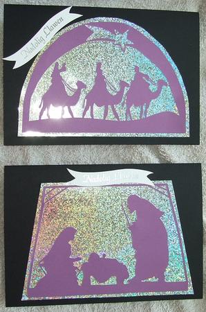 Nativity Silhouettes Robo by GWYNETH GEORGE