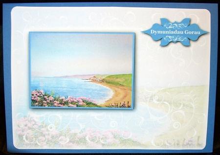 Ceredigion Wales, Original Watercolour Painting by GWYNETH GEORGE