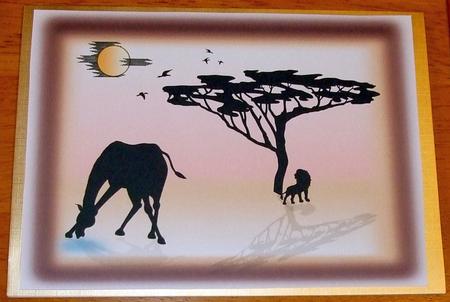 African Silhouettes by GWYNETH GEORGE