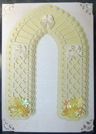 Scalloped Arch Layers by GWYNETH GEORGE