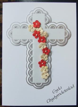 Scalloped Layered Cross Toppers by GWYNETH GEORGE