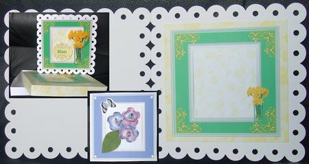 5x5 Card Fronts Set 11 by GWYNETH GEORGE
