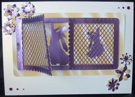 Lattice Scalloped Squares by GWYNETH GEORGE