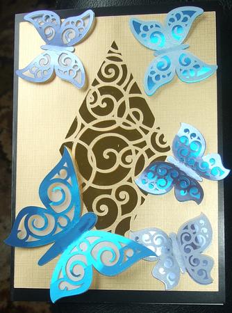 Flourish Butterflies - Embellishments by GWYNETH GEORGE