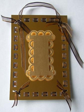 Scalloped Layered Full Letter Alphabet - Format by GWYNETH GEORGE