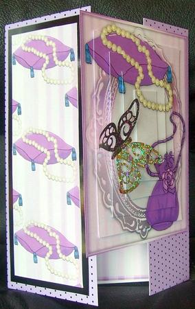 Boudoir Reflections 3 Backing Paper 2 by GWYNETH GEORGE
