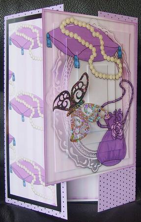 Boudoir Reflections 3 Pyramid by GWYNETH GEORGE