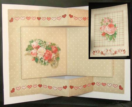233 Interesting Folded Insert & Topper by GWYNETH GEORGE