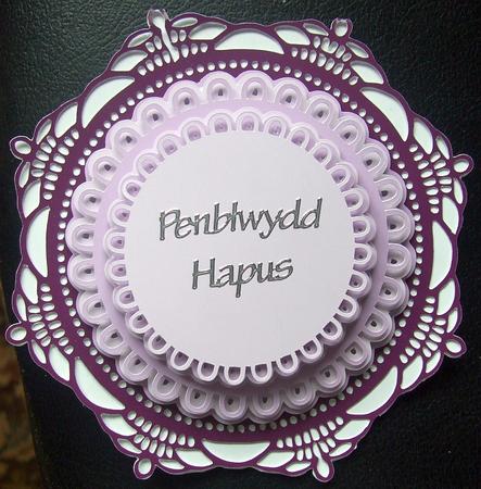Scalloped Layered Cards 5 & 6 by GWYNETH GEORGE