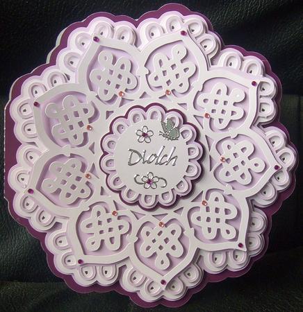 Scalloped Layered Cards 11 & 12 by GWYNETH GEORGE