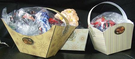 Set of 3 Gift Basket Templates by GWYNETH GEORGE