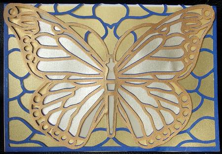 Stained Glass Butterfly & Card - Sil Featured Gallery Photo