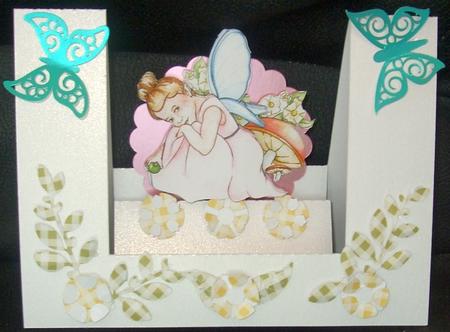 256 Step Back Display Card by GWYNETH GEORGE
