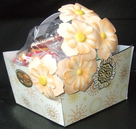 12 Pack of Fabric Flowers by GWYNETH GEORGE