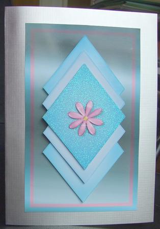 Floral Diamond by GWYNETH GEORGE