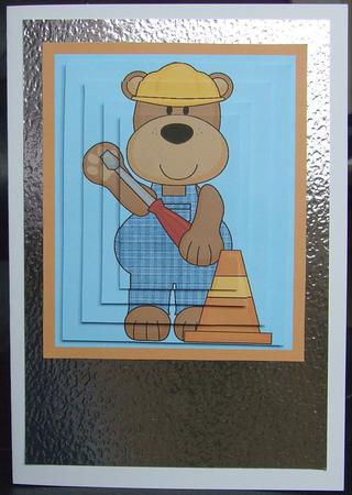 Screwdriver Bear by GWYNETH GEORGE