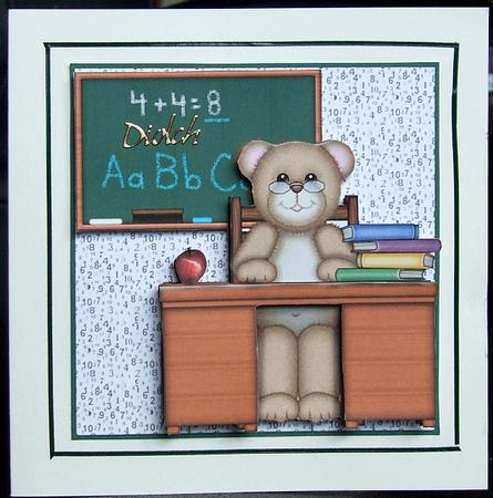 Teacher Card by GWYNETH GEORGE