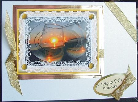 Sunset Wedding Pyramage by GWYNETH GEORGE