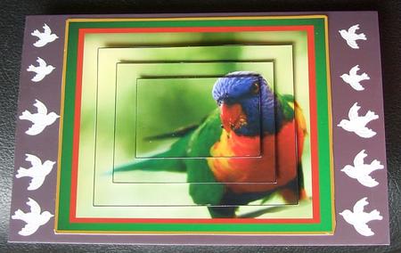 Bird Songs 2 Card Sheet Pyramids by GWYNETH GEORGE