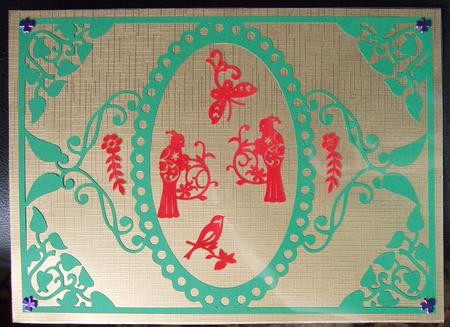Paper Magic Frames Ivy Frame by GWYNETH GEORGE