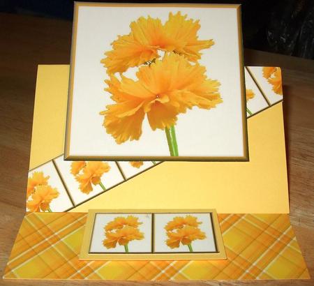 Yellow Flowers by GWYNETH GEORGE