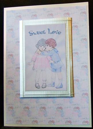 Sweet Love Toppers Sheet by GWYNETH GEORGE