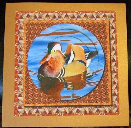 Mandrin Duck Male by GWYNETH GEORGE