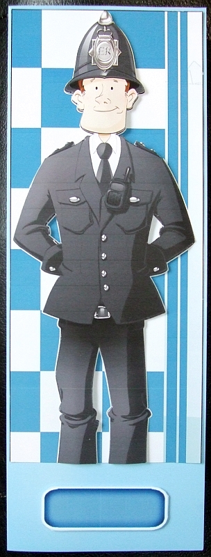 Policeman Dude Large Dl by GWYNETH GEORGE