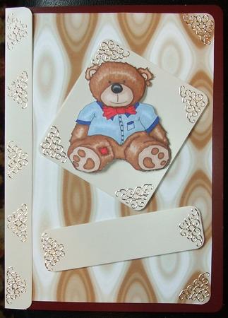 Scruffy Ted Digi Stamp Sheet by GWYNETH GEORGE