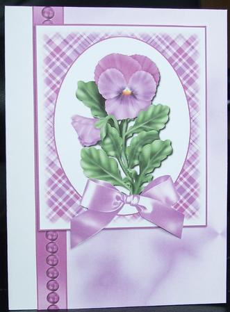 Pansy Topper by GWYNETH GEORGE