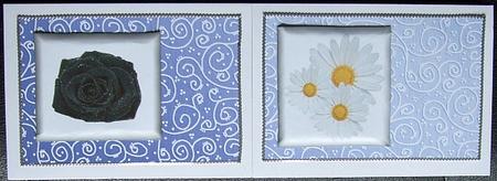 Greetings, Lace and Pearls Matching Backing Paper by GWYNETH GEORGE