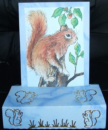 Free Standing Pop Up Card by GWYNETH GEORGE