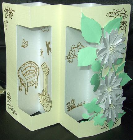 459 Double Window Card  by GWYNETH GEORGE