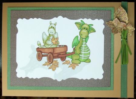 Cart Ride Digital Stamp by GWYNETH GEORGE