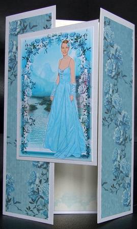 Lady of the Lake Backing Paper 1 by GWYNETH GEORGE