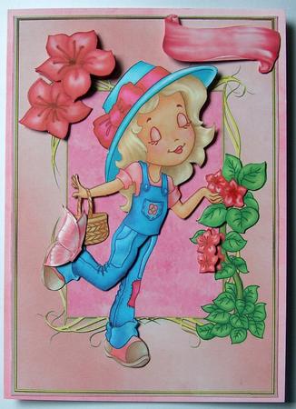 Gorgeous Gardening Girl by GWYNETH GEORGE