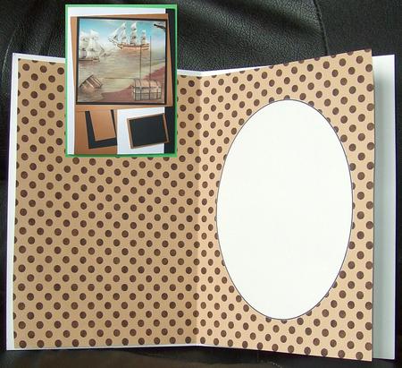 Retro Chocolate Insert 19 by GWYNETH GEORGE