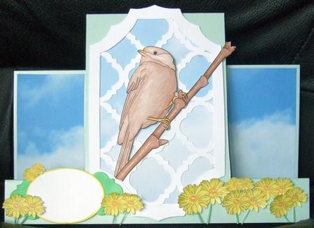Duel - Sky 1 Backing Paper by GWYNETH GEORGE