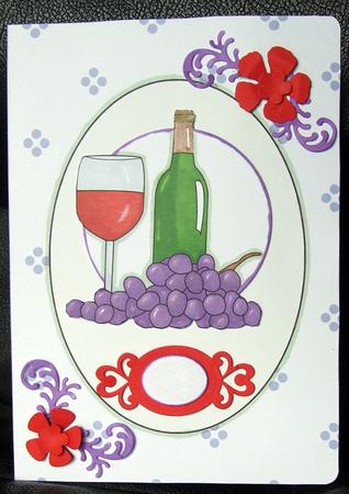 Wine & Grapes by GWYNETH GEORGE