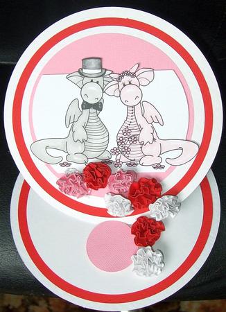 Ruperts Wedding Stamp by GWYNETH GEORGE