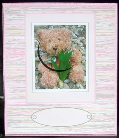 Teddy Bear Out and About Large Card Front Design Sheet by GWYNETH GEORGE