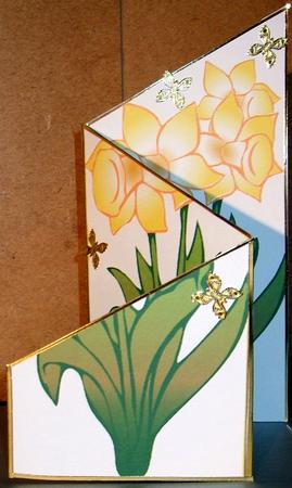 Daffodil Cascade by GWYNETH GEORGE