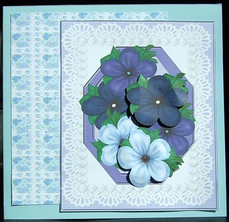 Blue Cimerola's by GWYNETH GEORGE