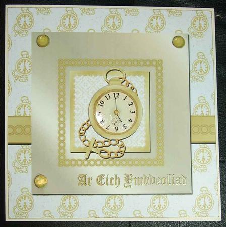 Gold Watch 12 Piece Page Kit by GWYNETH GEORGE
