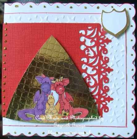 Family Photo Stamp by GWYNETH GEORGE