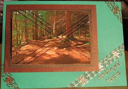 Woodland Walk Side Step Stacker by GWYNETH GEORGE