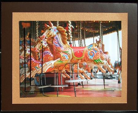 Pyramid of a Carousel Horse by GWYNETH GEORGE