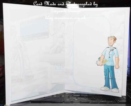 Male Nurse Dude Insert by GWYNETH GEORGE