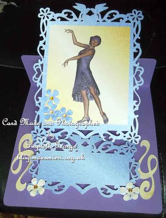 314 Romantic Framed Easel by GWYNETH GEORGE